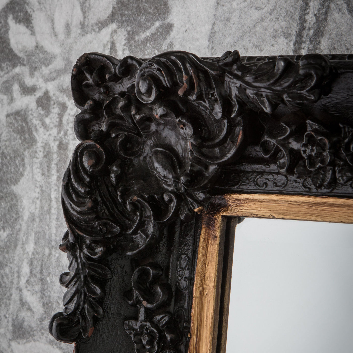 Chalkway Mirror Antique Black