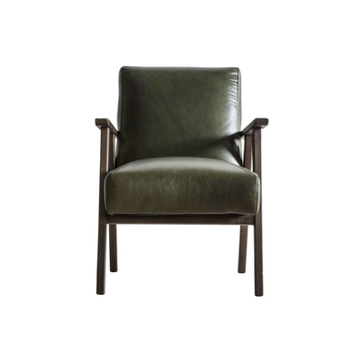 Dysart Armchair Heritage Green Leather
