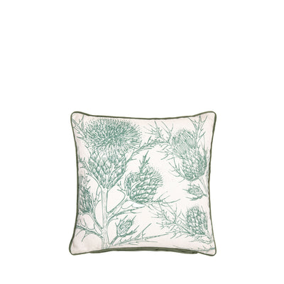 Thistle Cushion Cover Olive
