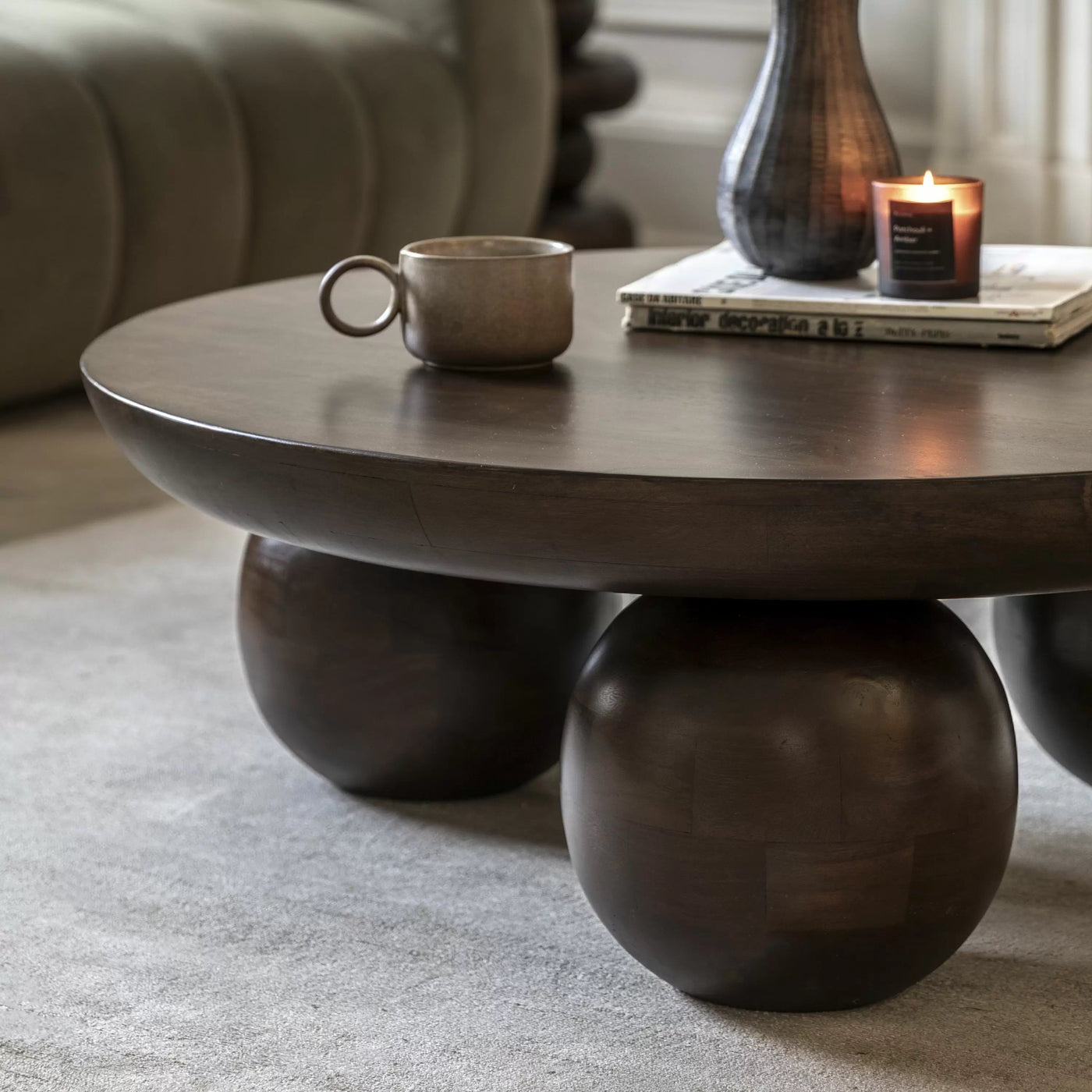 Northstowe Round Coffee Table 900x900x340mm