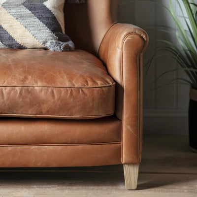 Dufftown  Sofa Vintage Brown Leather