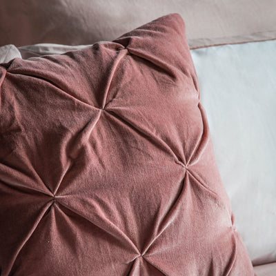 Earolstone Velvet Cushion Blush