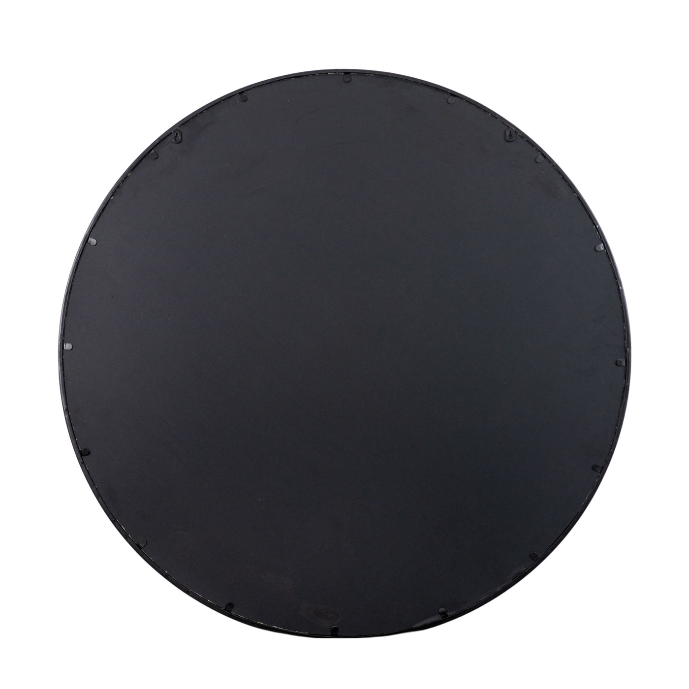 Marshborough Round Mirror Black