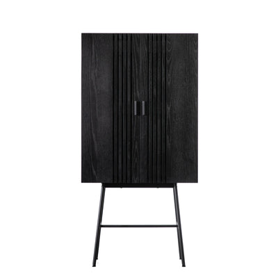 Chivery Drinks Cabinet Black 800x420x1600mm