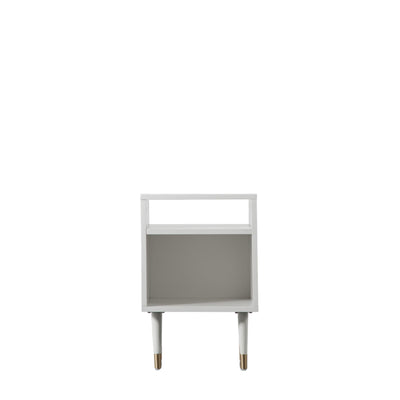 Chipping Side Table White 400x400x600mm
