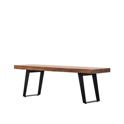 Durham Dining Bench Small Natural