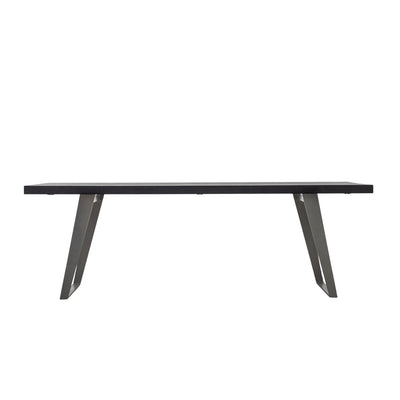Durham Dining Table Small Black