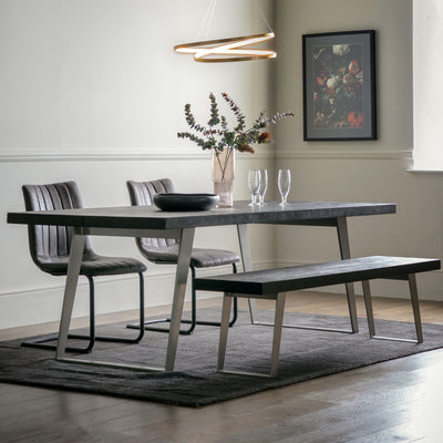 Durham Dining Table Small Black