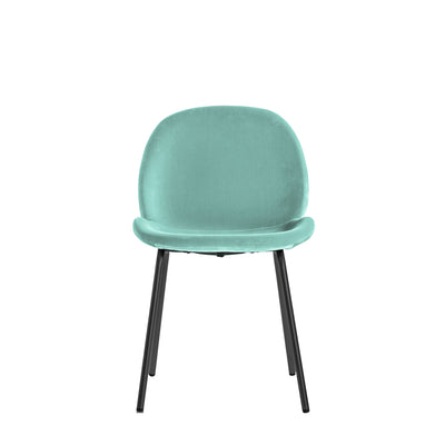 Calenick Chair Mint Velvet (2pk)