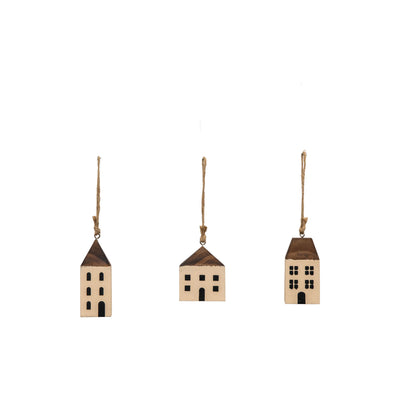 Cawsand Houses Set of 6