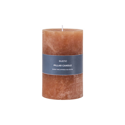 Evercreech Candle Rustic Amber Small
