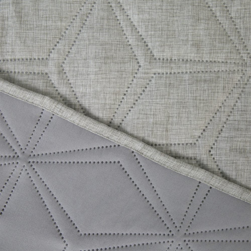 Malini Lombardi Double Grey Quilt