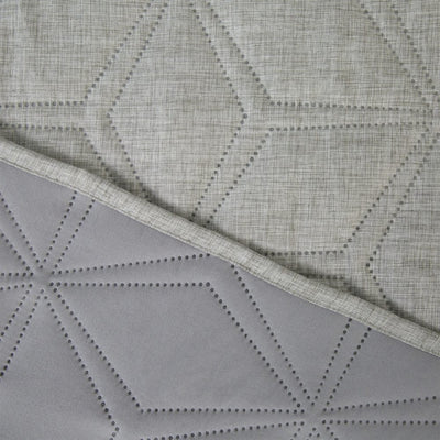 Malini Lombardi Double Grey Quilt