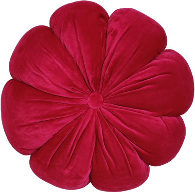 Malini Round Fleur Sangria Cushion
