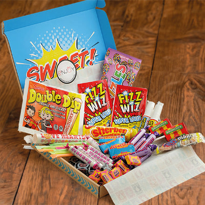 Retro Sweets Hamper - Penny Post Letterbox Gift - House of Isabella UK