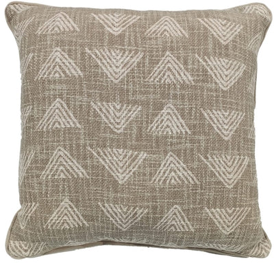 Malini Bly Taupe Cushion