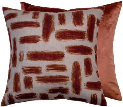 Malini Kentish Rust Cushion