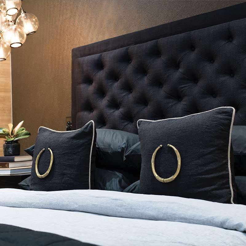 Bandhini Homewear Design Accessories Amulet Delhi Lounge Cushion 55x55cm House of Isabella UK