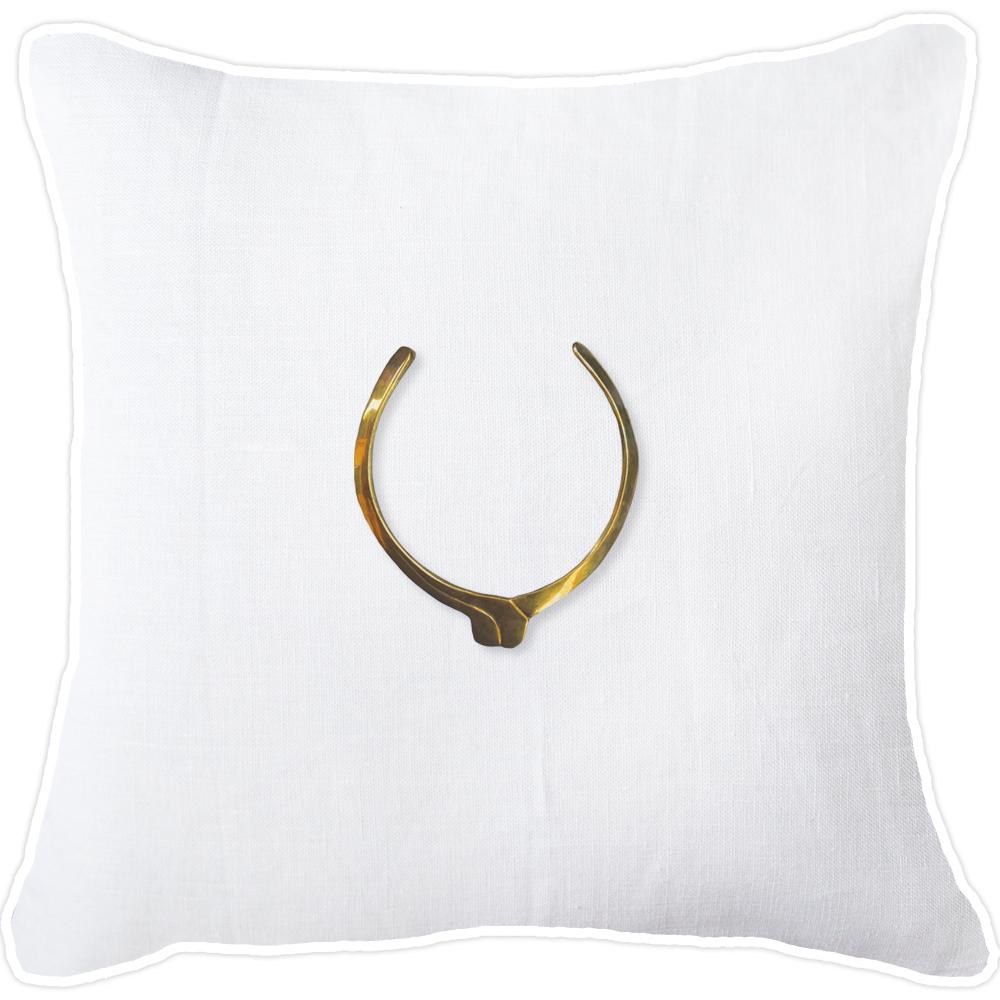 Bandhini Homewear Design Accessories Amulet Egypt Lounge Cushion 55x55cm House of Isabella UK