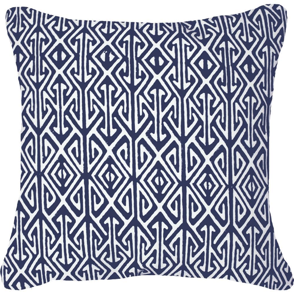 Bandhini Homewear Design Accessories Arrow Print Lounge Cushion 55 x 55 cm House of Isabella UK