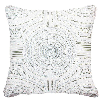 Bandhini Homewear Design Accessories Dreamtime Aboriginal Dot Lounge Cushion 55x55cm House of Isabella UK