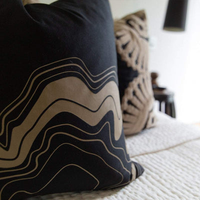 Bandhini Homewear Design Accessories Earth Latitude Lounge Cushion 55 x 55 cm House of Isabella UK