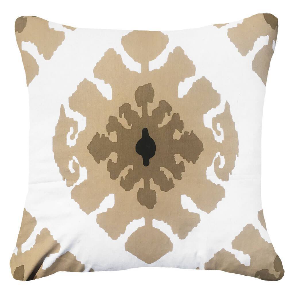 Bandhini Homewear Design Accessories Inner Ikat Lounge Cushion 55x55cm House of Isabella UK