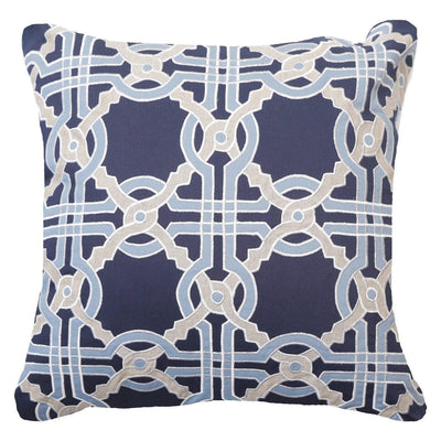 Bandhini Homewear Design Accessories Intertwined Lounge Cushion 55x55cm House of Isabella UK