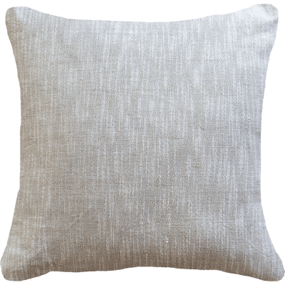 Bandhini Homewear Design Accessories Natural / 55cm x 55cm / 22 x 22inches Weave Tweed Oxford Natural Lounge Cushion 55x55cm House of Isabella UK