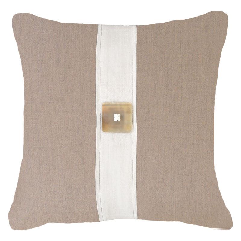 Bandhini Homewear Design Accessories Outdoor Horn Button Lounge Cushion 55 x 55cm House of Isabella UK