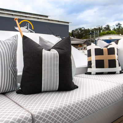Bandhini Homewear Design Accessories Outdoor Nautical November Lounge Cushion 55 x 55 cm House of Isabella UK