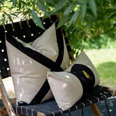 Bandhini Homewear Design Accessories Outdoor Nautical Victor Lounge Cushion 55 x 55cm House of Isabella UK