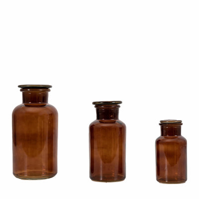 Bodhi Accessories Apotheca Jar - Brown House of Isabella UK