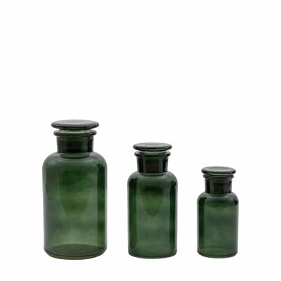 Bodhi Accessories Apotheca Jar - Green House of Isabella UK