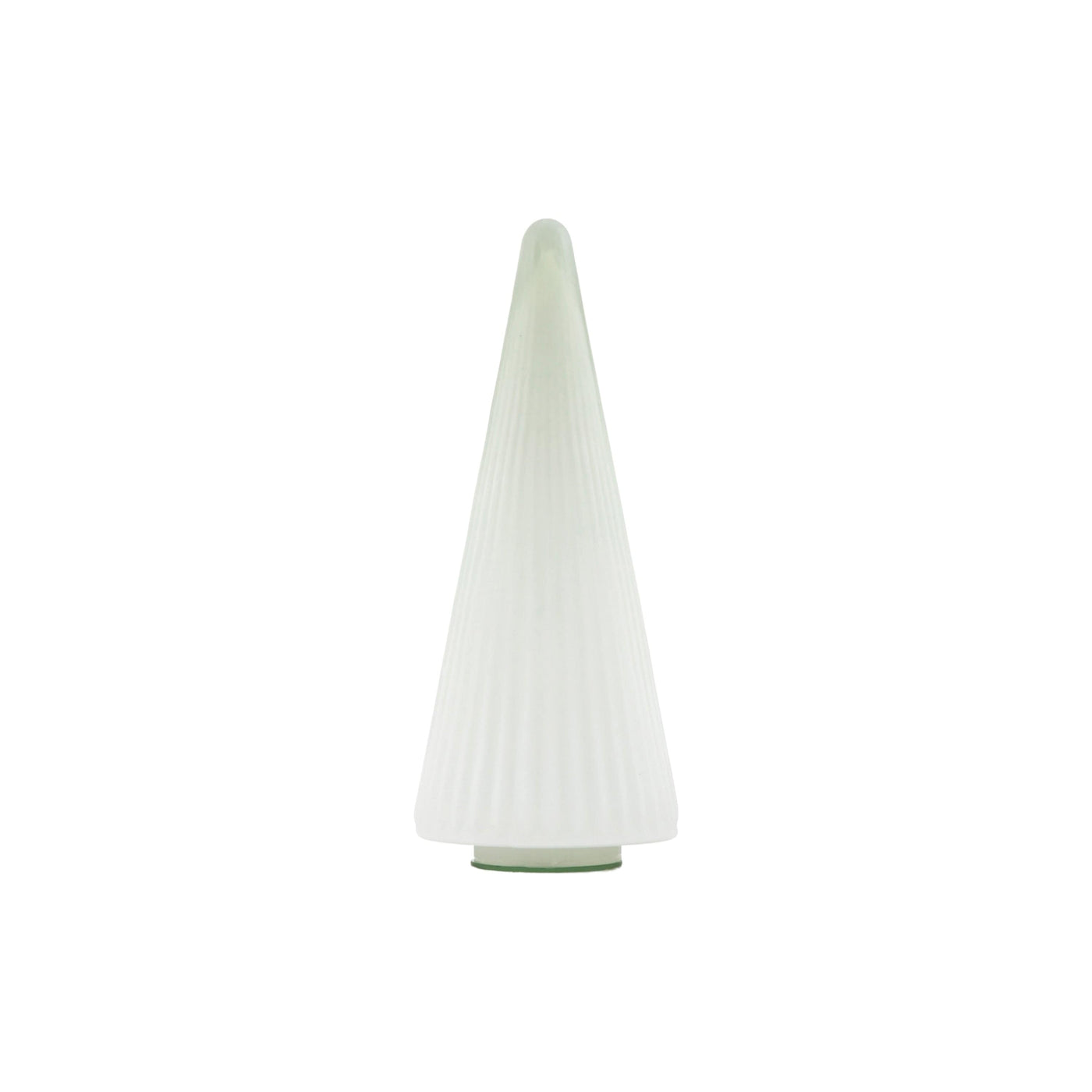 Bodhi Accessories Ribbed Tree White Frost Glass Small House of Isabella UK