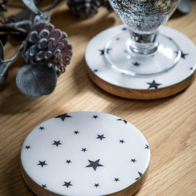 Bodhi Accessories Starry Coasters Set of 4 House of Isabella UK