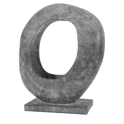 Bodhi Accessories Void Sculpture Stone Grey House of Isabella UK