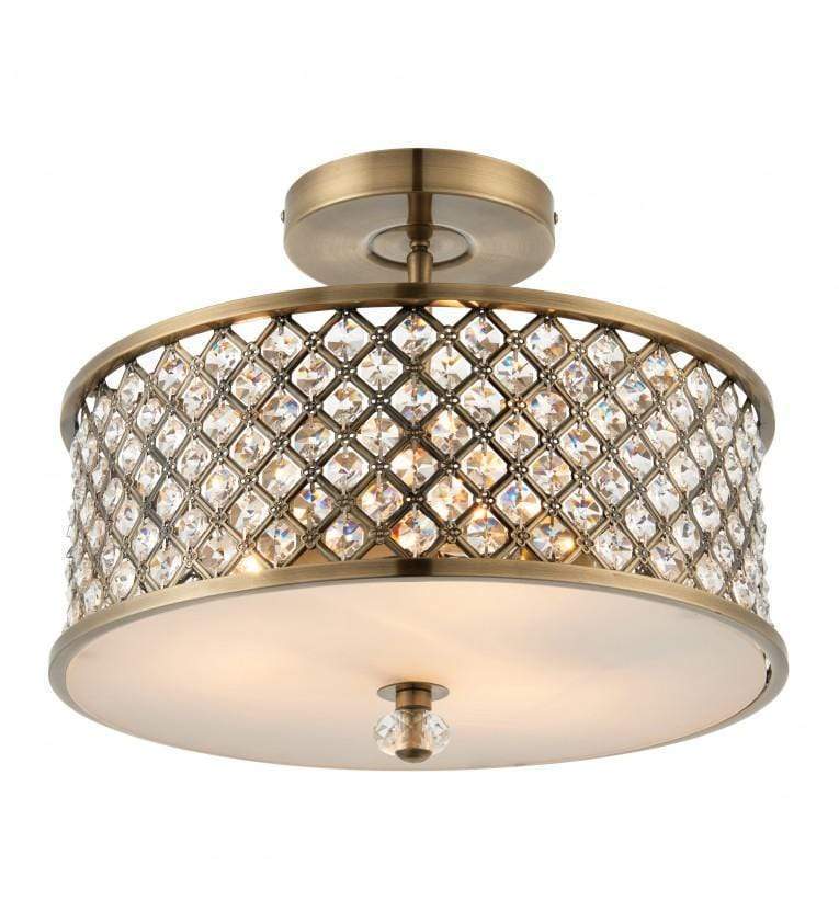 Bodhi Lighting Hudson Ceiling Lamp Antique Brass House of Isabella UK