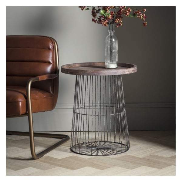 Bodhi Living Menzies Side Table W520 x D520 x H580mm House of Isabella UK