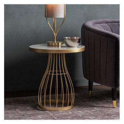 Bodhi Living Southgate Side Table Champagne House of Isabella UK