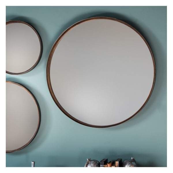 Bodhi Mirrors Reading Round Mirror (2pk) W610 x D40 x H610mm House of Isabella UK