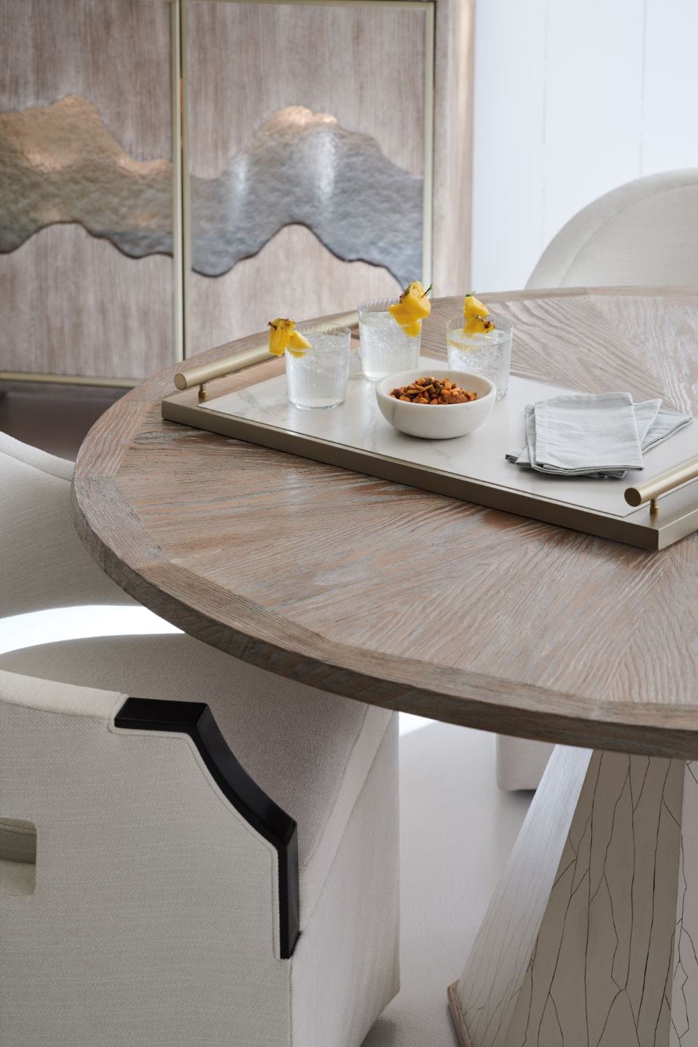 Caracole Dining Around the Edge 60 Dining Table House of Isabella UK