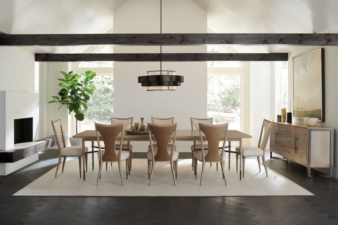 Caracole Dining Here to Accommodate Dining Table House of Isabella UK