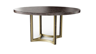 Caracole Dining Remix Cerused Table 56" House of Isabella UK