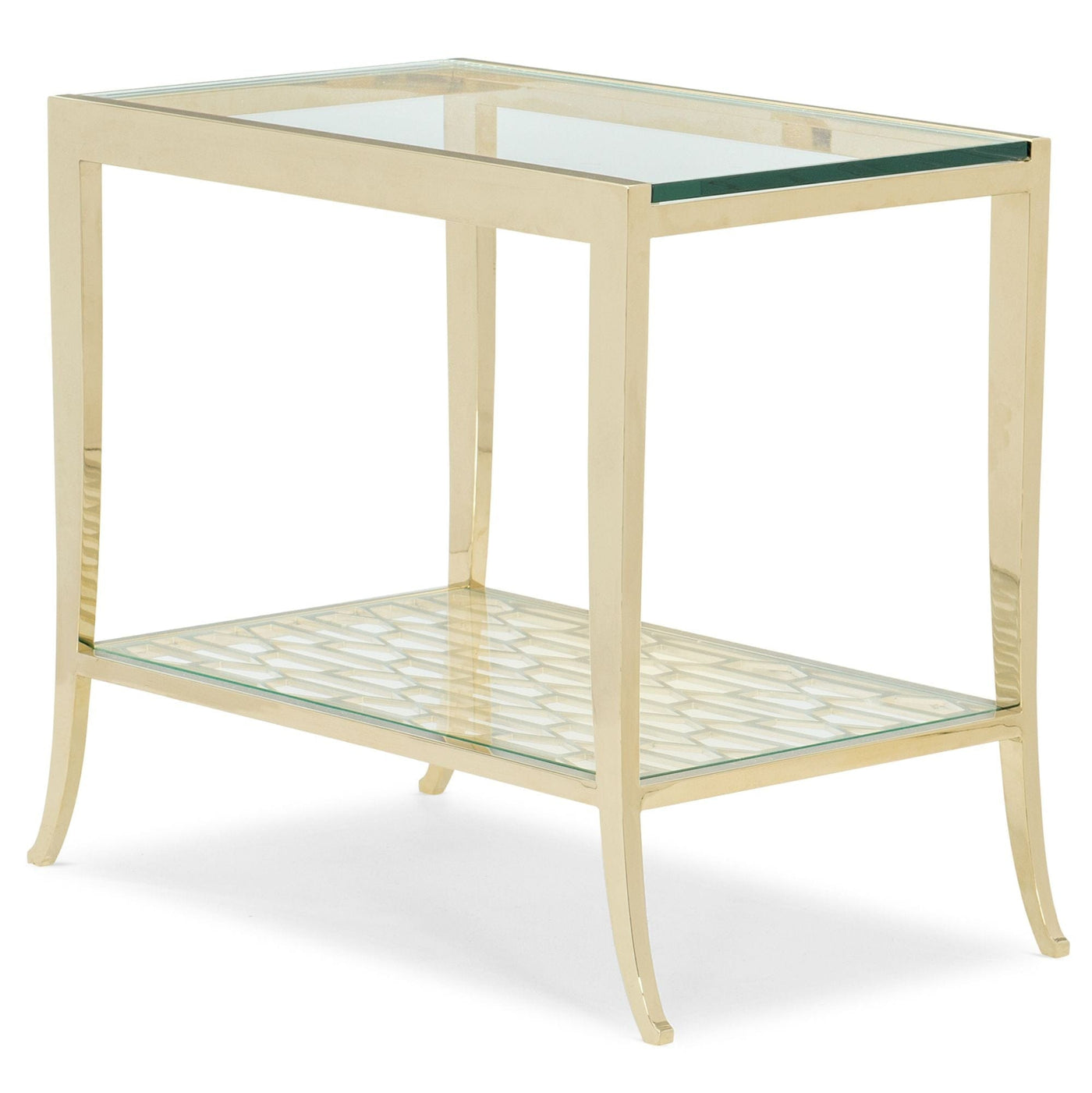 Caracole Living a Precise Pattern Side Table House of Isabella UK