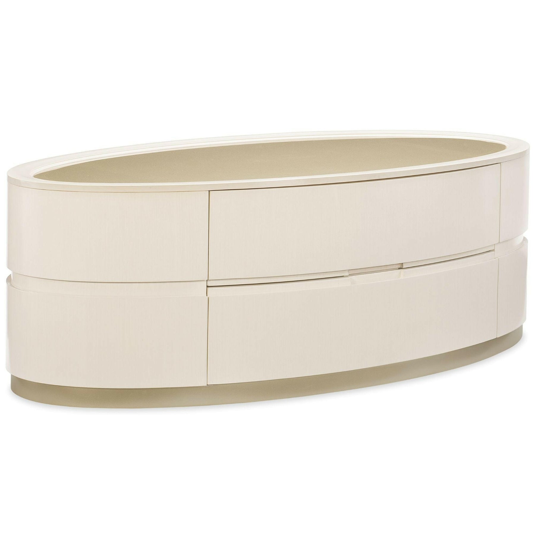 Adela Oval Coffee Table House of Isabella UK