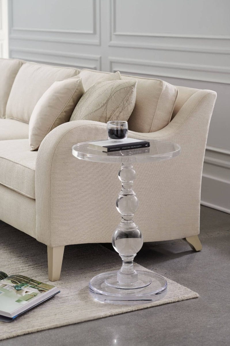 Caracole Living All Clear Side Table House of Isabella UK