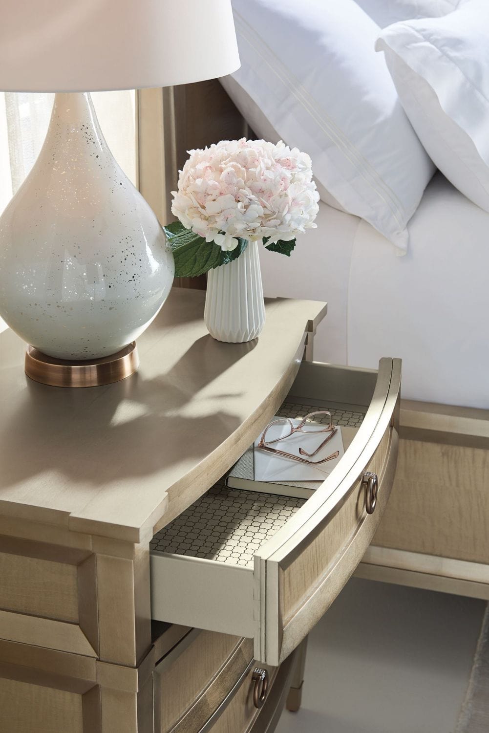 Caracole Sleeping Easy As 123 Bedside Table House of Isabella UK