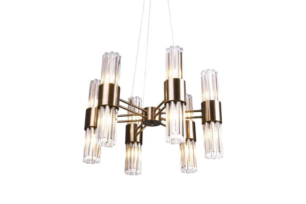 RV Astley Lighting Colmar, 6 arm chandelier House of Isabella UK