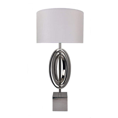 RV Astley Lighting Orbit Nickel Table Lamp House of Isabella UK